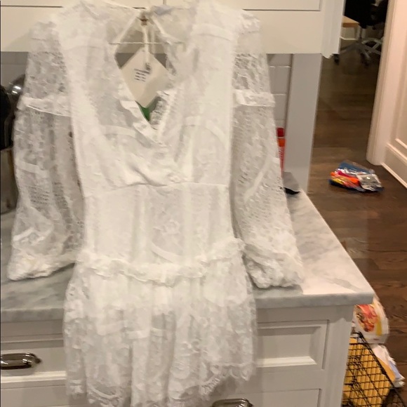 Angel biba white lace dress - Picture 2 of 7